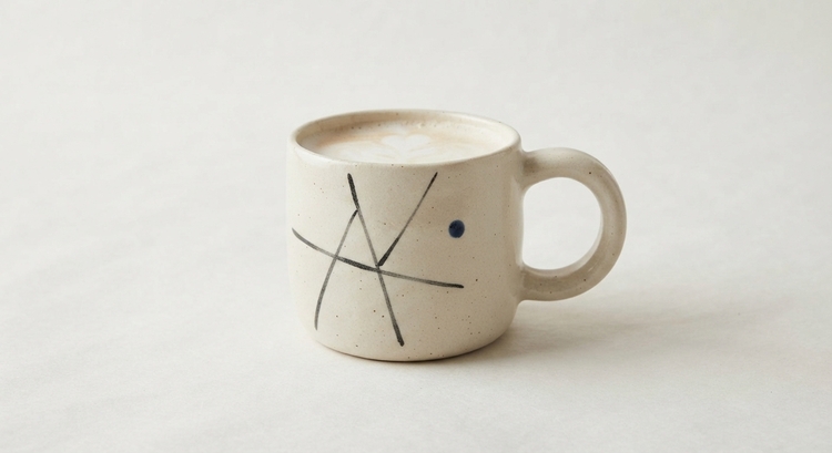 Hand-painted mugs