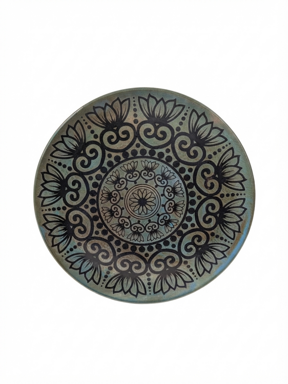 Hand-painted ceramic or pottery